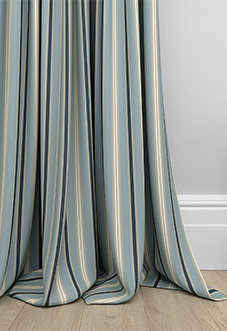The British Stripe Co. Charles, Polzeath No.1 - Made to Measure Curtains
